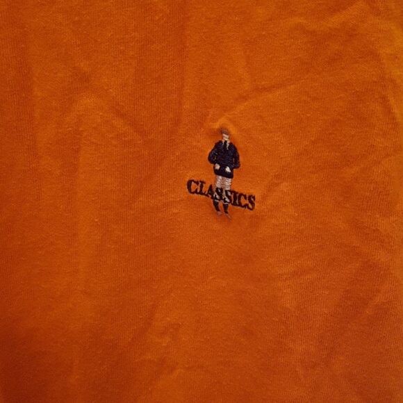 Vintage orange top woman XL tee 100% cotton - Picture 2 of 6